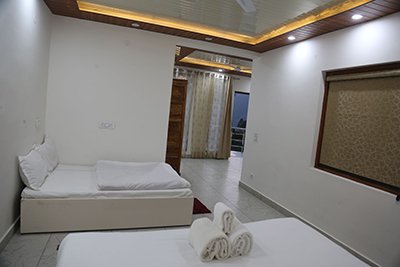 Sanitized AC room with Wi-Fi and TV at Hotel Kuber Residency Dwarka Sector 9