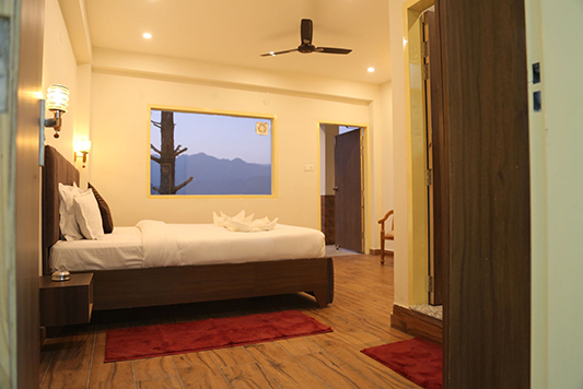 Clean sanitized bedding at Hotel Kuber Residency Dwarka Sector 9